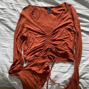 Long Sleeve Crop Top